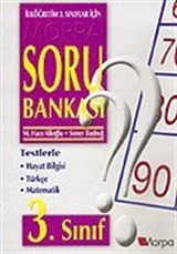 Morpa Soru Bankası: 3. Sınıf (Hayat Bilgisi, Türkçe, Matematik)