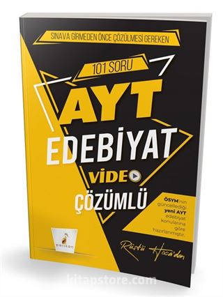 Rüştü Hoca İle Sınava Girmeden Önce Çözülmesi Gereken Video Çözümlü AYT Edebiyat Soruları