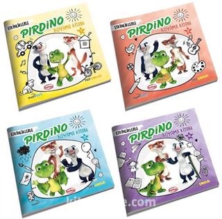 Etkinlikler Pırdino Boyama Kitapları Seti (4 Kitap Set)