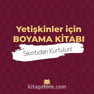 Yetişkinler İçin Boyama Kitabı (Mandala)