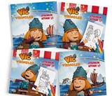 Vikingler Etkinlik Kitapları Seti / Boya Yaz Çiz Bul (4 Kitap)