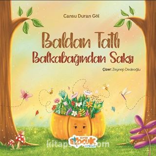 Baldan Tatlı Balkabağından Saksı