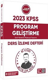 2023 Hangi KPSS Program Geliştirme Youtube Destekli Ders İzleme Defteri