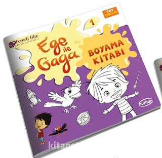 Ege İle Gaga Boyama Kitabı 1