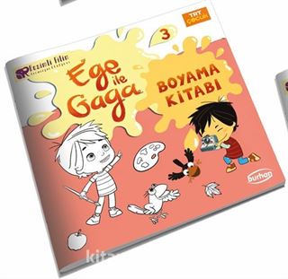 Ege İle Gaga Boyama Kitabı 3