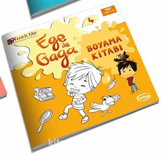 Ege İle Gaga Boyama Kitabı 4