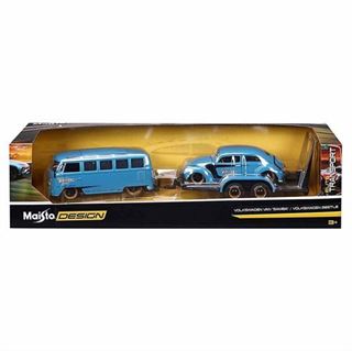 Volkswagen Van Samba ve Beetle Model Araba 1:24 (327523)