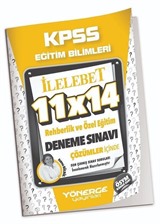 2023 KPSS Eğitim Bilimleri Rehberlik ve Özel Eğitim 11x14 Deneme Çözümlü