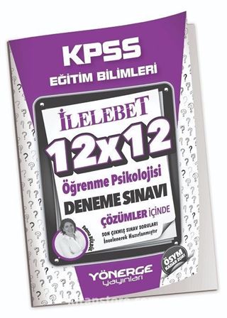 2023 KPSS Eğitim Bilimleri Öğrenme Psikolojisi 12x12 Deneme Çözümlü