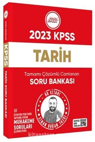 2023 Hangi KPSS Tarih Muhakeme Soruları ile Tamamı Çözümlü Canlanan Soru Bankası