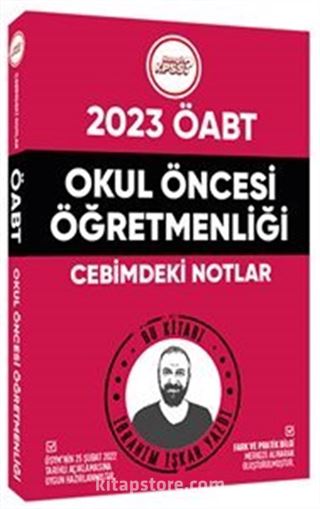 2023 Hangi ÖABT Okul Öncesi Öğretmenliği Cebimdeki Notlar