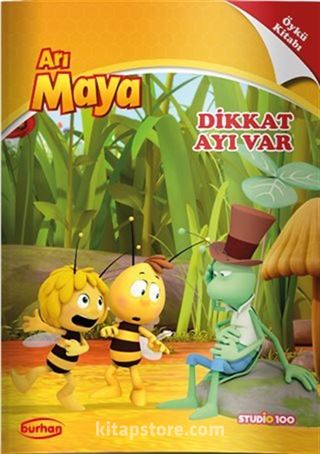 Arı Maya Öykü Kitapları / Dikkat Ayı Var