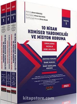 10 Nisan Komiser Yardımcılığı ve Misyon Koruma