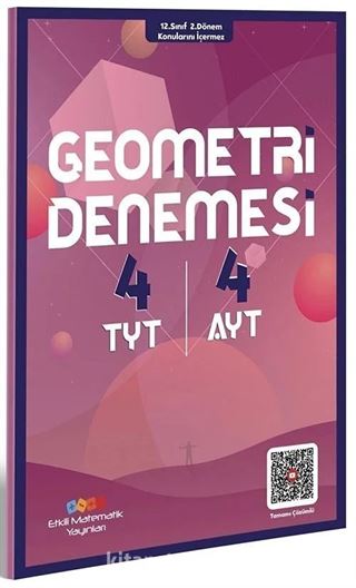 YKS TYT AYT Geometri 4+4 Deneme