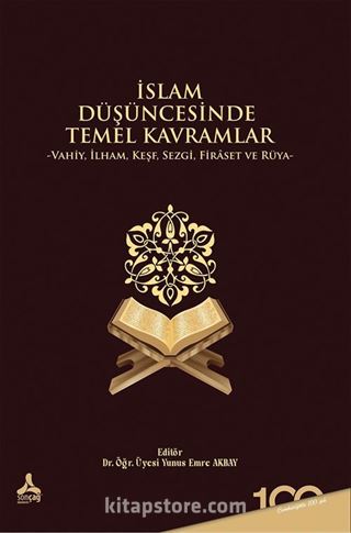 İslam Düşüncesinde Temel Kavramlar Vahiy, İlham, Keşf, Sezgi, Firaset ve Rüya