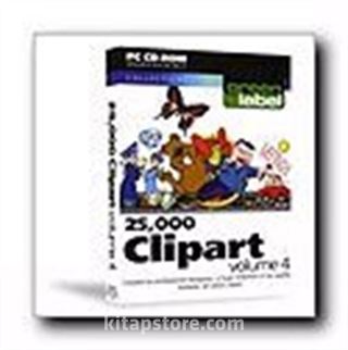 25,000 Clipart VOL 4 Green Label / 25.000 Clipart Şekil ve Resim IV Kod:GS.02242