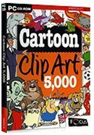 5,000 Cartoon Clipart Image / 5,000 Cartoon Clipart Image Kod:ESS214/D