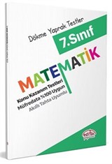 7. Sınıf Matematik Konu Kazanım Testleri