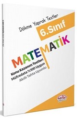 6. Sınıf Matematik Konu Kazanım Testleri