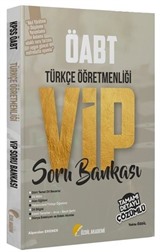 ÖABT Türkçe Öğretmenliği VIP Soru Bankası Çözümlü