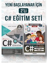 Yeni Başlayanlar için 2'li C# Eğitim Seti (2 Kitap)