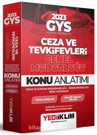 2023 GYS Adalet Bakanlığı Ceza ve Tevkifevleri Genel Müdürlüğü Konu Anlatımı