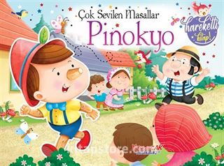 Çok Sevilen Masallar Pinokyo (Hareketli Kitap)