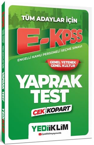 2024 Tüm Adaylar İçin Ekpss Çek Kopart Yaprak Test