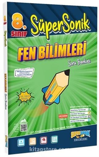 8. Sınıf Süpersonik Fen Bilimleri Soru Bankası