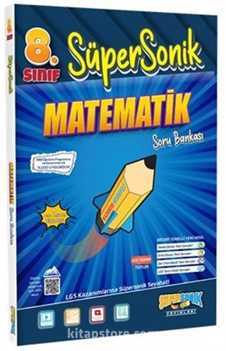 8. Sınıf Süpersonik Matematik Soru Bankası