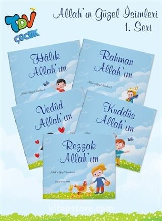 Allah'ın Güzel İsimleri 1 Seri 5 Kitap Takım