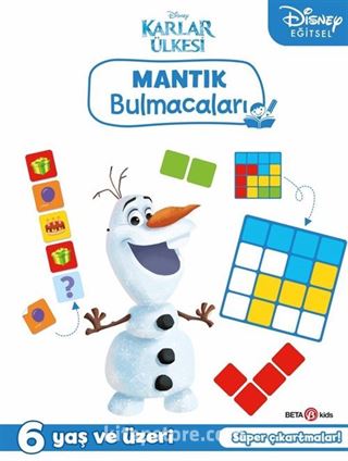 Disney Eğitsel Karlar Ülkesi Çıkartmalı Mantık Bulmacaları