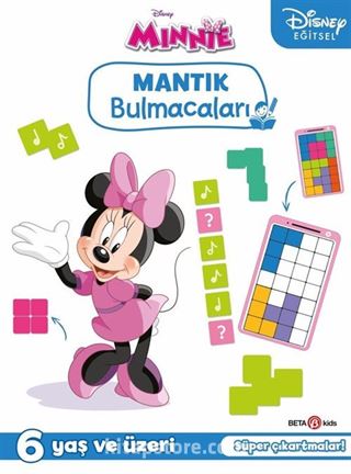 Disney Eğitsel Minnie Çıkartmalı Mantık Bulmacaları