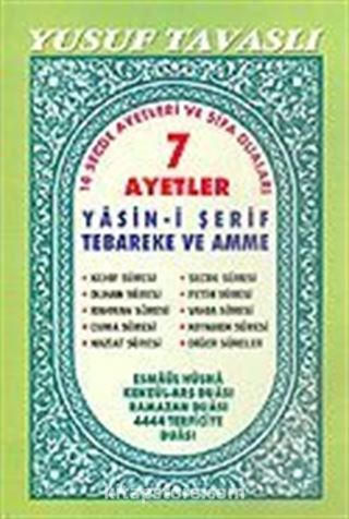 7 Ayetler Yasin ve Dualar (Kod: D31) (Türkçeli)