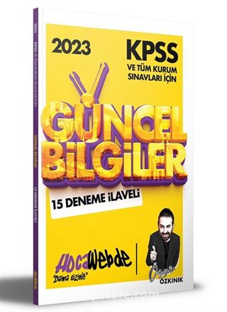 2023 KPSS ve Tüm Kurum Sınavları İçin Güncel Bilgiler 15 Deneme İlaveli