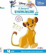 Disney Eğitsel Simba El Becerisi Etkinlikleri Yazıya Hazırlık