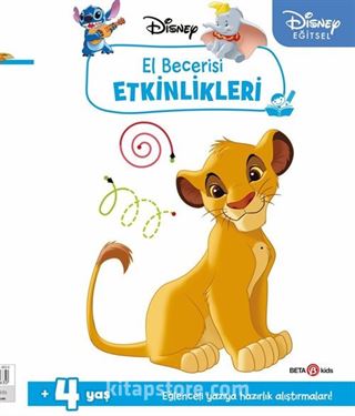 Disney Eğitsel Simba El Becerisi Etkinlikleri Yazıya Hazırlık