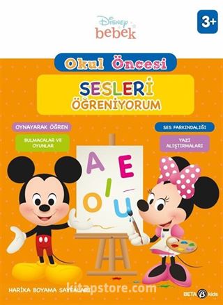 Disney Eğitsel Okul Öncesi Sesleri Öğreniyorum