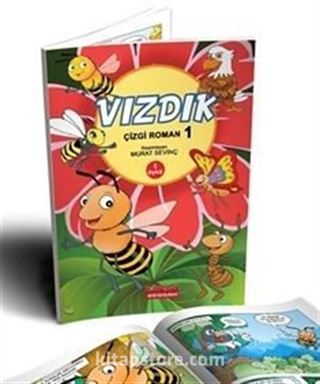 Vızdık Çizgi Roman Renkli Öykü Serisi 1