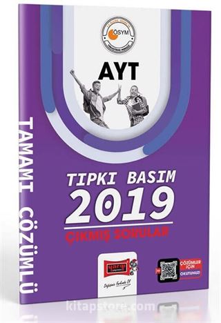 2023 AYT Tıpkı Basım 2019 Çıkmış Sorular