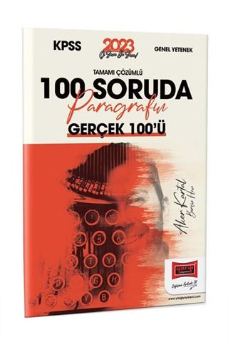 2023 KPSS Türkçe Tamamı Çözümlü 100 Soruda Paragrafın Gerçek 100'ü