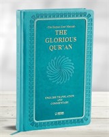 The Glorious Qur'an (İngilizce Meal + Mushaf) Orta Boy Ciltli