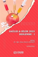 Sağlık - Bilim 2023: Beslenme -I