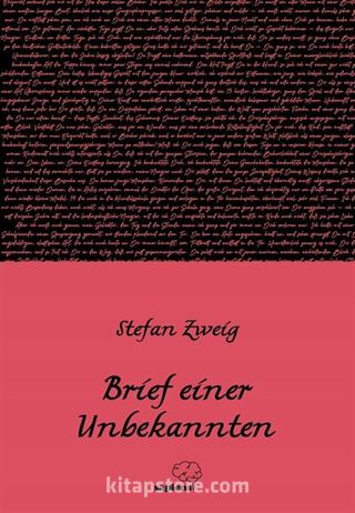 Brief einer Unbekannten (Bilinmeyen Bir Kadının Mektubu) / Almanca