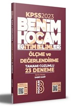 2023 KPSS Eğitim Bilimleri Ölçme ve Değerlendirme Tamamı Çözümlü 23 Deneme