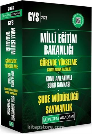 2023 MEB Görevde Yükselme Sınavlarına Hazırlık Konu Anlatımlı Soru Bankası Şube Müdürlüğü - Saymanlık