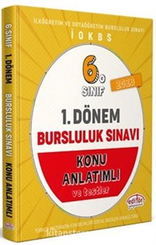 6. Sınıf 1. Dönem Bursluluk Sınavı Konu Anlatımlı