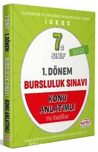 7. Sınıf 1. Dönem Bursluluk Sınavı Konu Anlatımlı