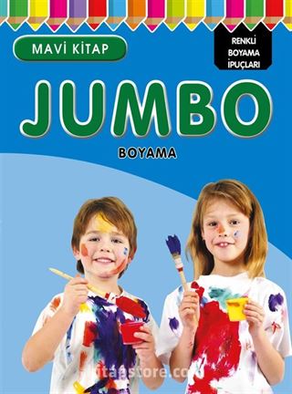 Jumbo Boyama - Mavi Kitap