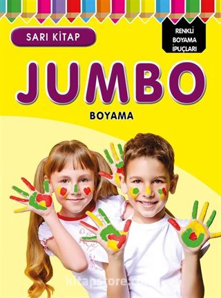 Jumbo Boyama - Sarı Kitap